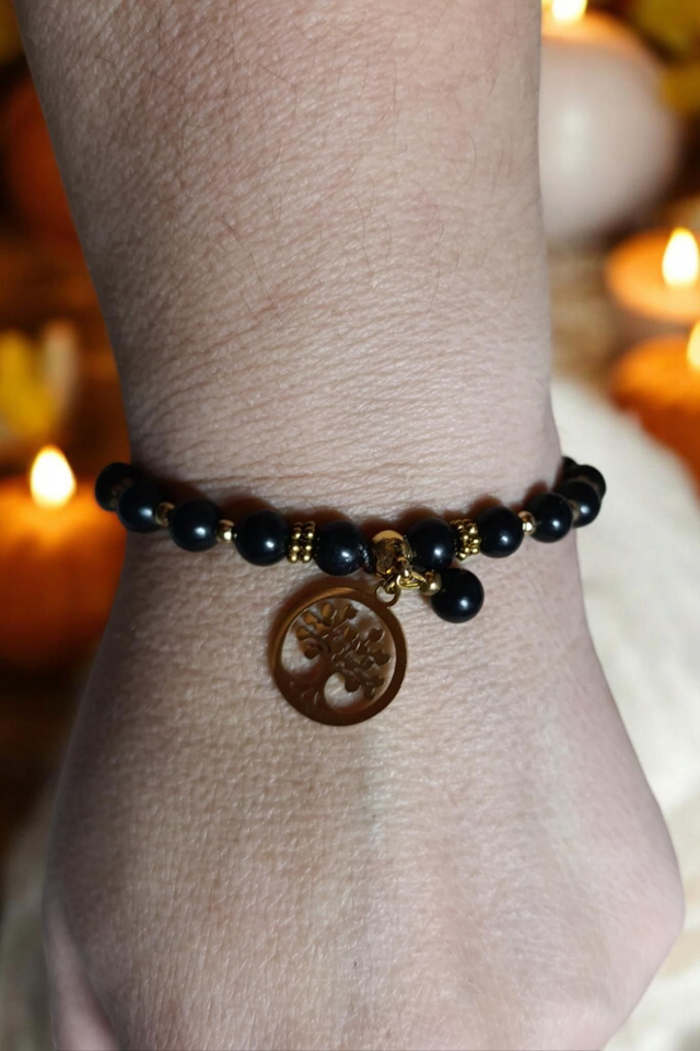 Bracelet Shungite - Ancrage & Équilibre Énergétique