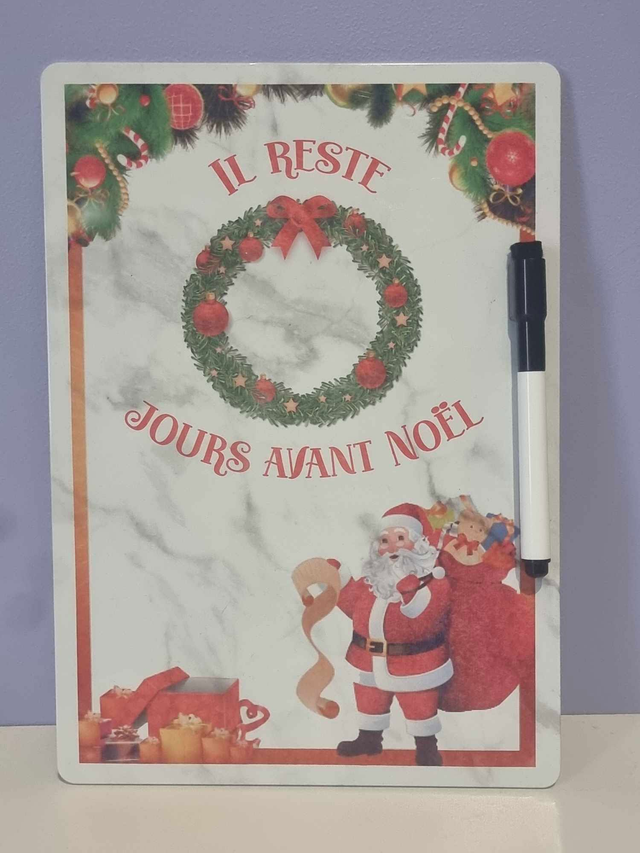 Décompte de noël &quot;père noël et ses cadeaux)