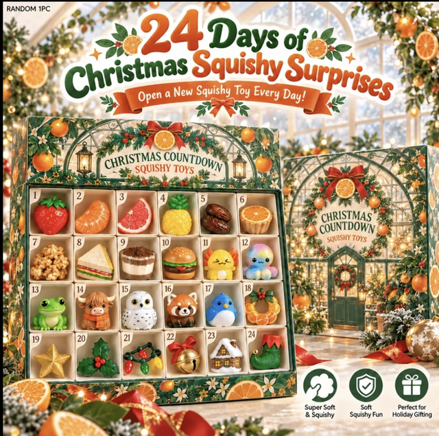 Christmas advent calendar 24 days