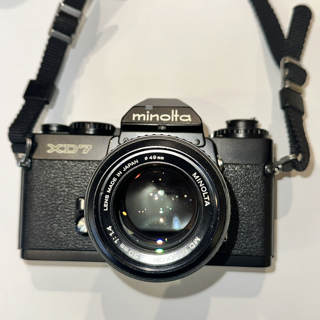 Minolta XD7 & 50mm 1.4