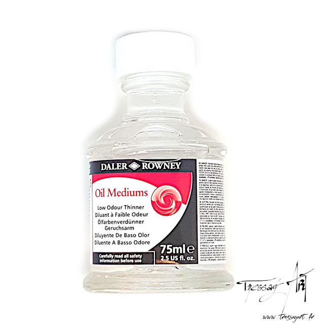 DALER ROWNEY - DILUANT FAIBLE ODEUR - 75mL - CA132