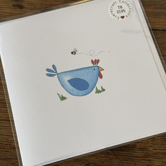 Watercolour Whimsical Chicken Print