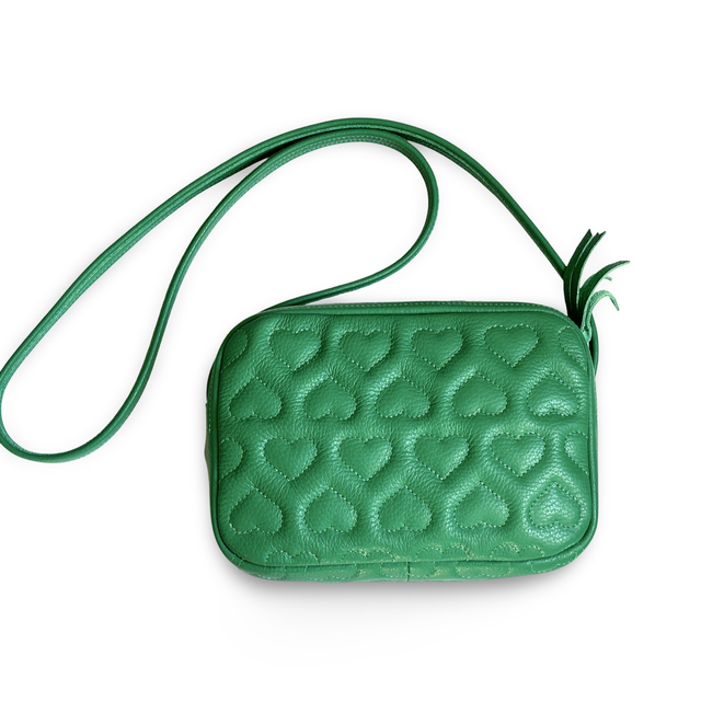 Matelassé "coeurs alternés"