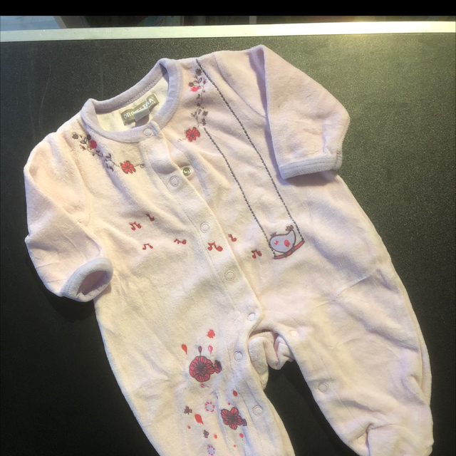 Pyjama velours rose Orchestra 