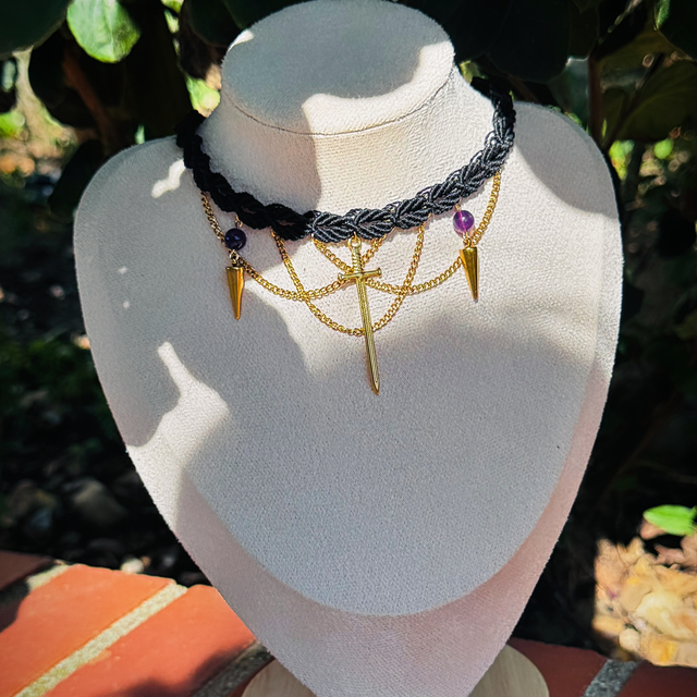 Collier FANTASY améthyste 