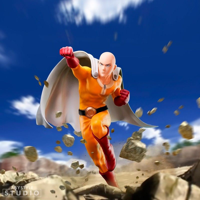 Saitama - ABYstyle - One Punch Man - Figurine 18cm 👊 