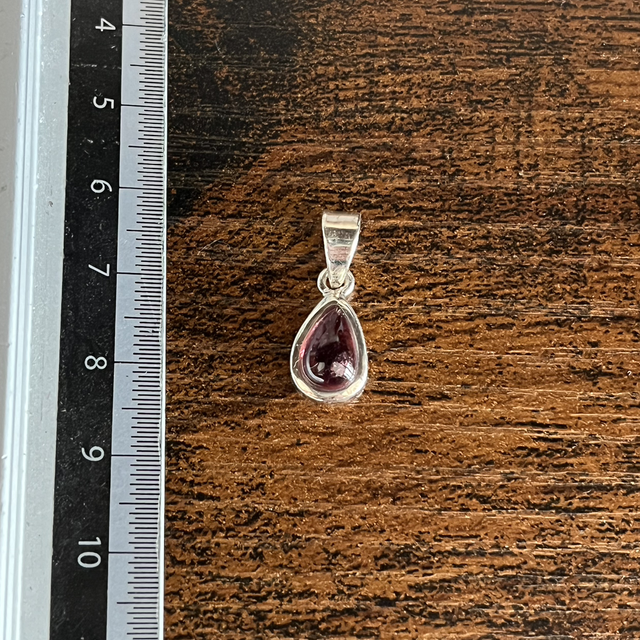 Pendentif en argent et Tourmaline incroyable !