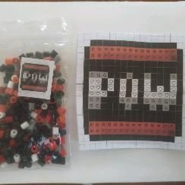 Pow icône Mario Kit perles à repasser