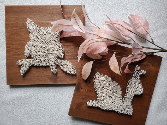 Kit String Art Animaux d'Automne