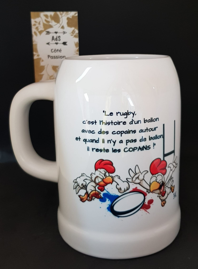 Chope - Rugby avec les copains