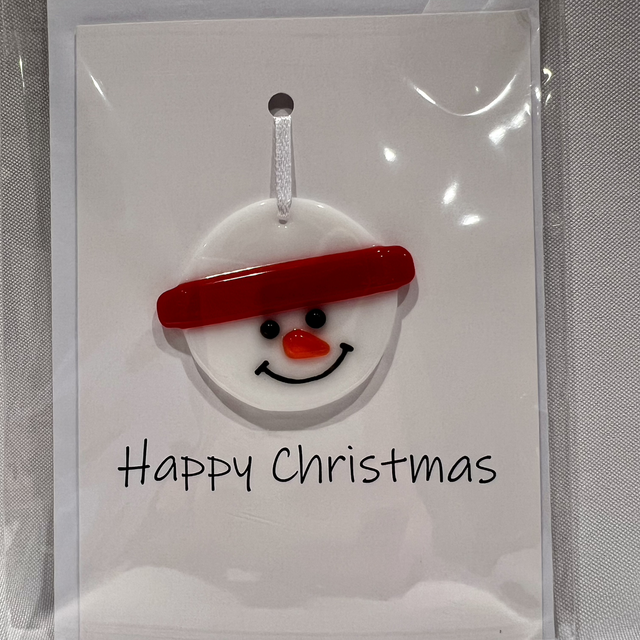 Cheeky Snowman Christmas Card