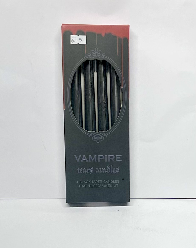 Pack of 4 Vampire Tear Candles 