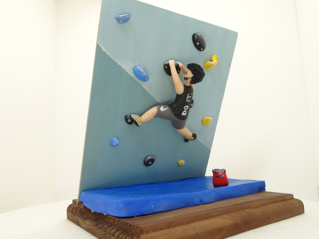 Climbing Wall Customized Figure
