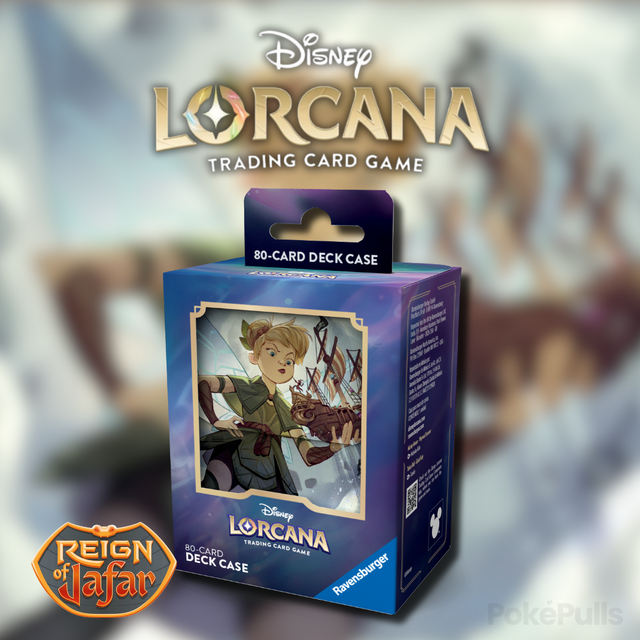 Disney Lorcana: Reign of Jafar Deck Box - Tinker Bell, Giant Fairy (julkaisu 6.6.2025)