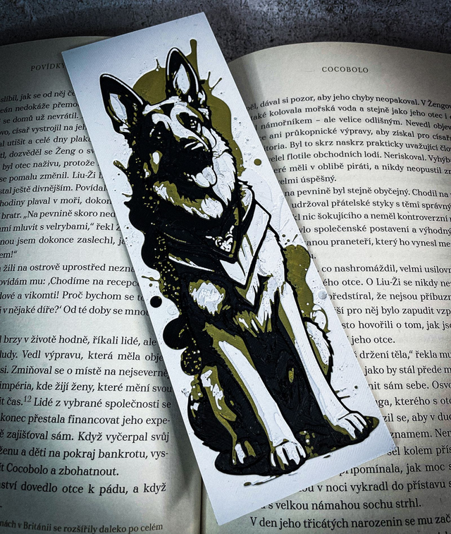 Záložka velká Pejsek 04