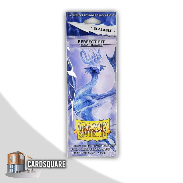 Dragon Shield - Perfect Fit Sleeves Sealable - Standard - (100 Sleeves)