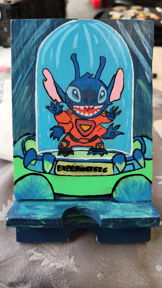 Support de charge téléphone Stitch