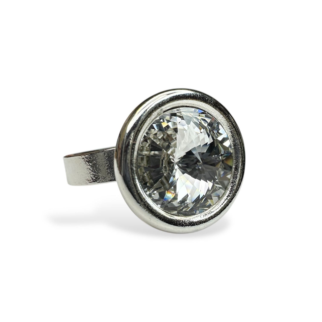Ring RIVOLI ROLL Crystal