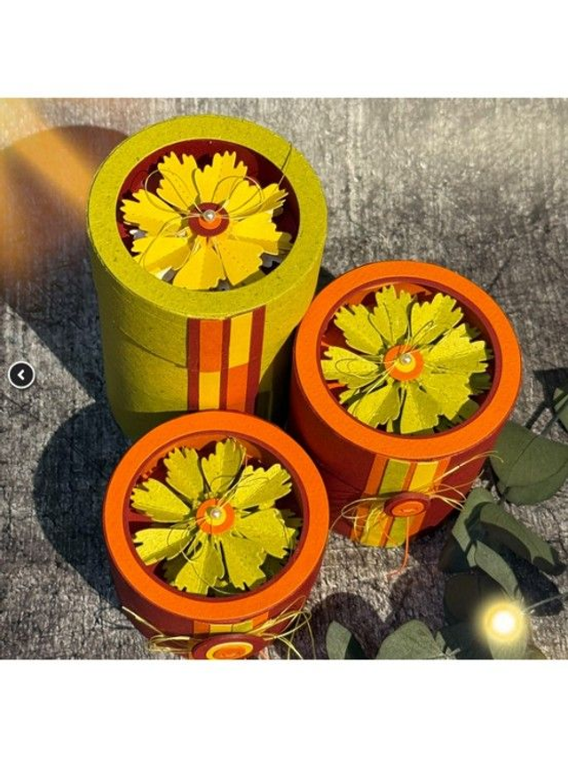 Stanze "Runde Box / variable Höhe / ø 7,5 cm" (447) Hersteller: Farbton-Design GmbH