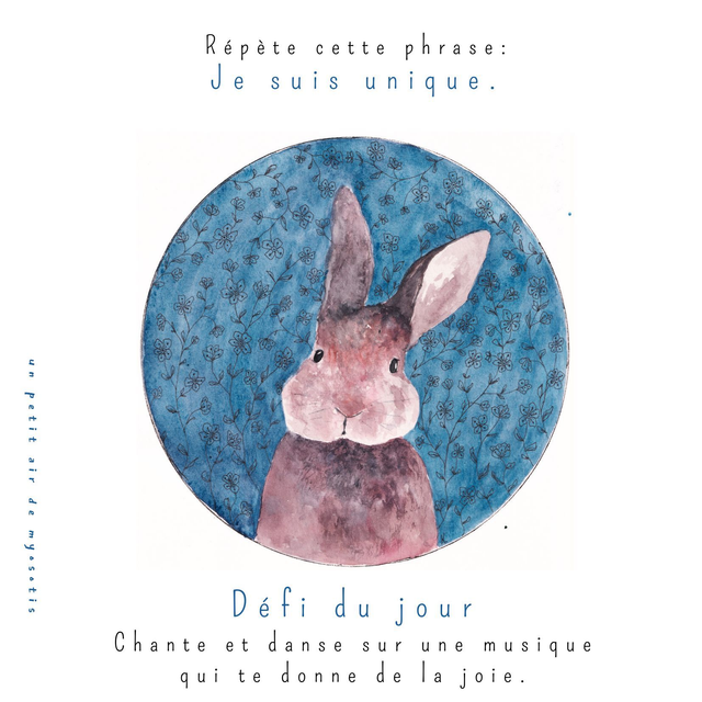 Cartes &quot;confiance en soi&quot; pour enfants