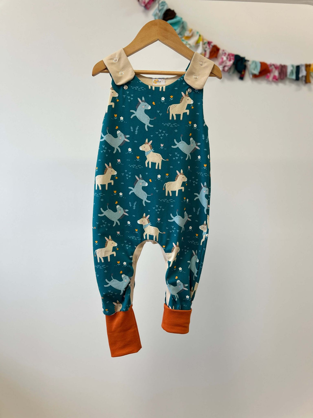 Salopette évolutive longue «Mon petit âne»