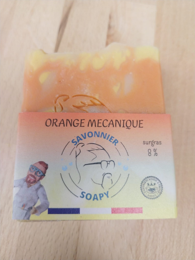 SOAPY_009 Orange mécanique 100gr