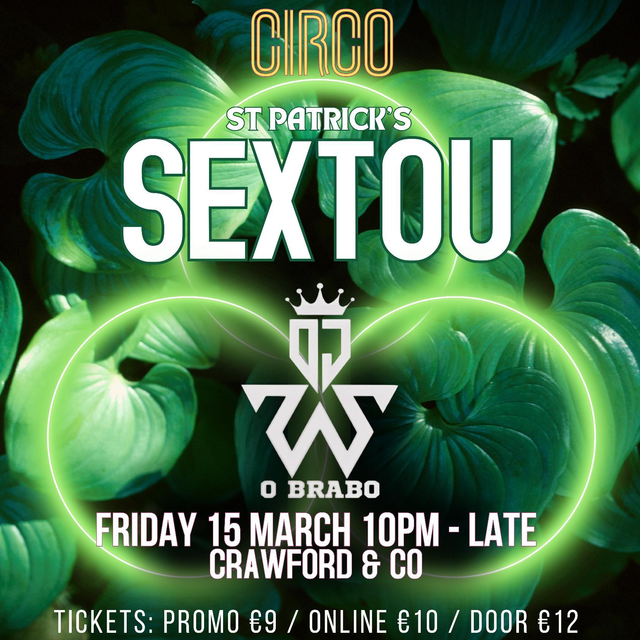 ST PATRICKS SEXTOU por CIRCO FRI 15/3/24