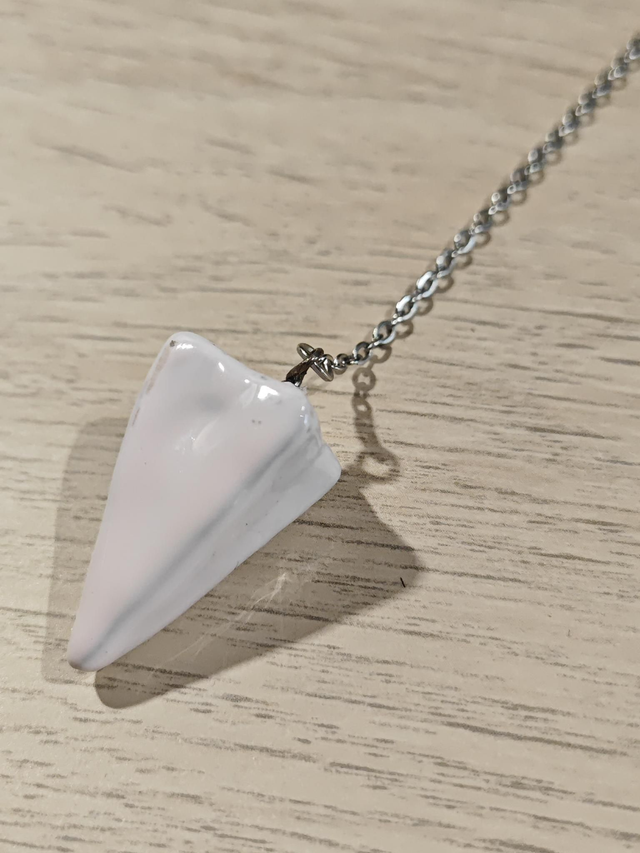 Pendule pyramide - rose pâle