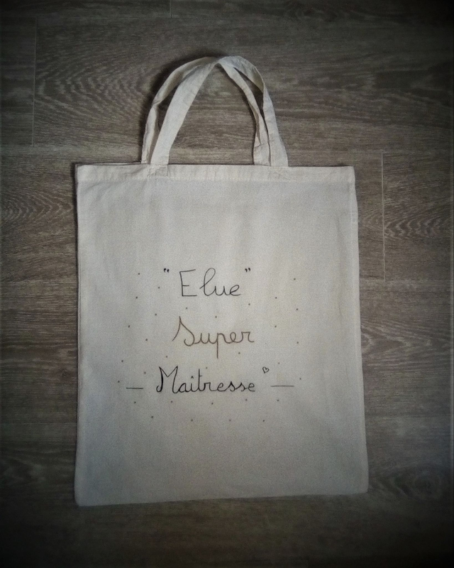 Sac &quot;élue super maîtresse