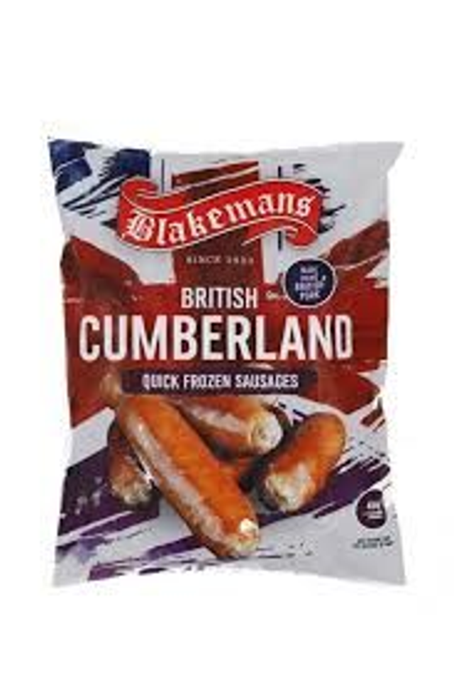 Blakeman's Cumberland Sausages 454g