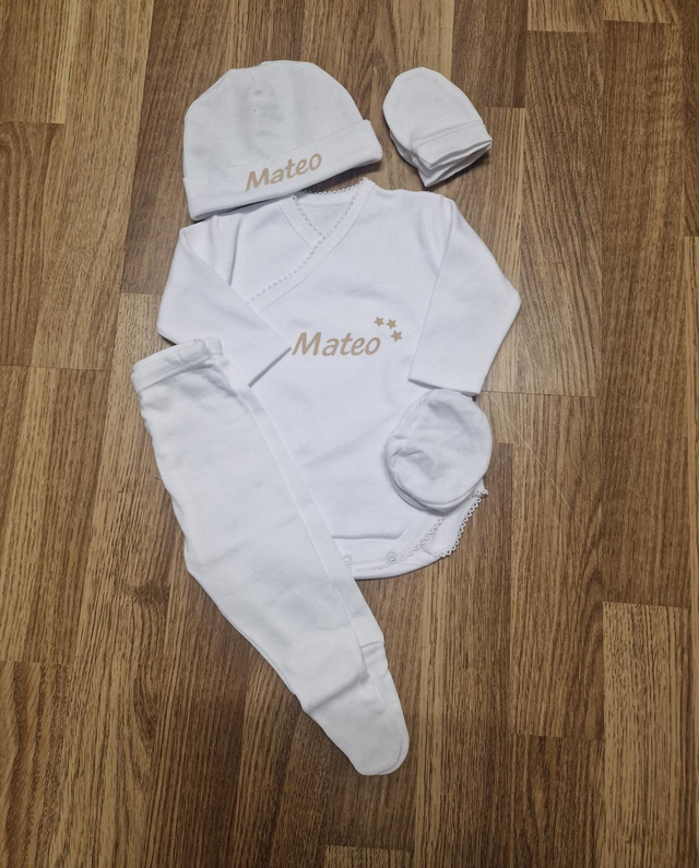 Primera puesta blanco 