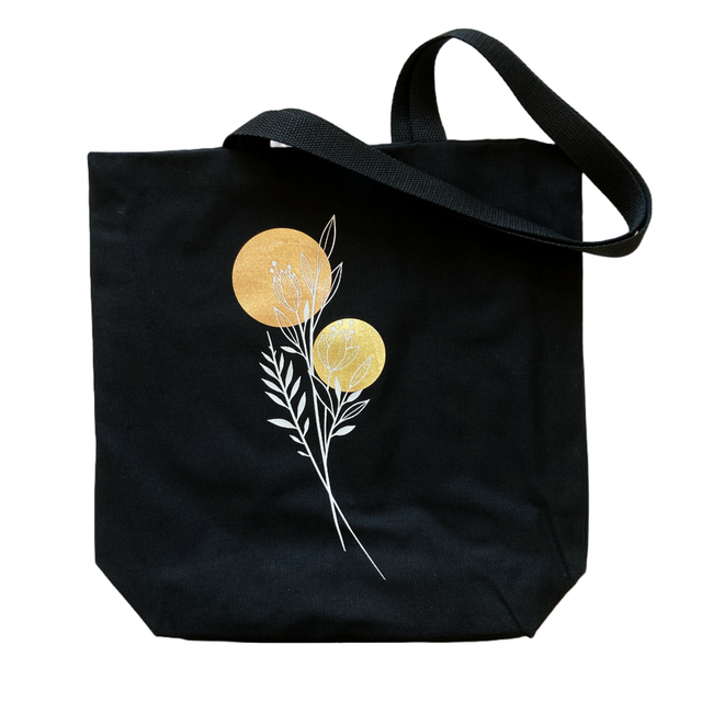 Tote bag Bouquet et ronds