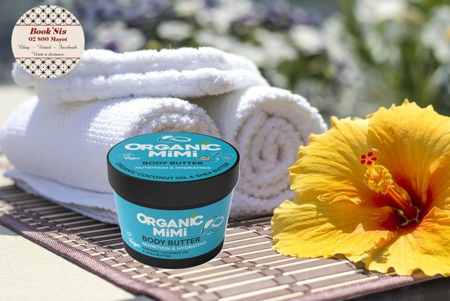 Organic Mimi " Beurre corporel nourrissant &amp; hydratant Coco &amp; karité "