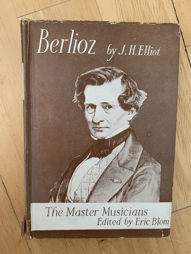 Berlioz; The Master Musician Series (J.H. Elliott - 1946