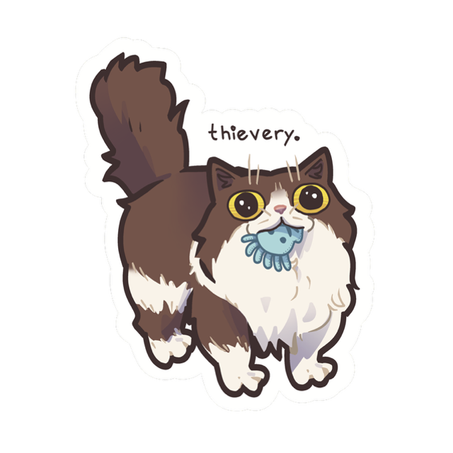 Thievery sticker