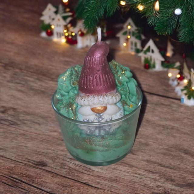 Pomme d’amour gnome bleu