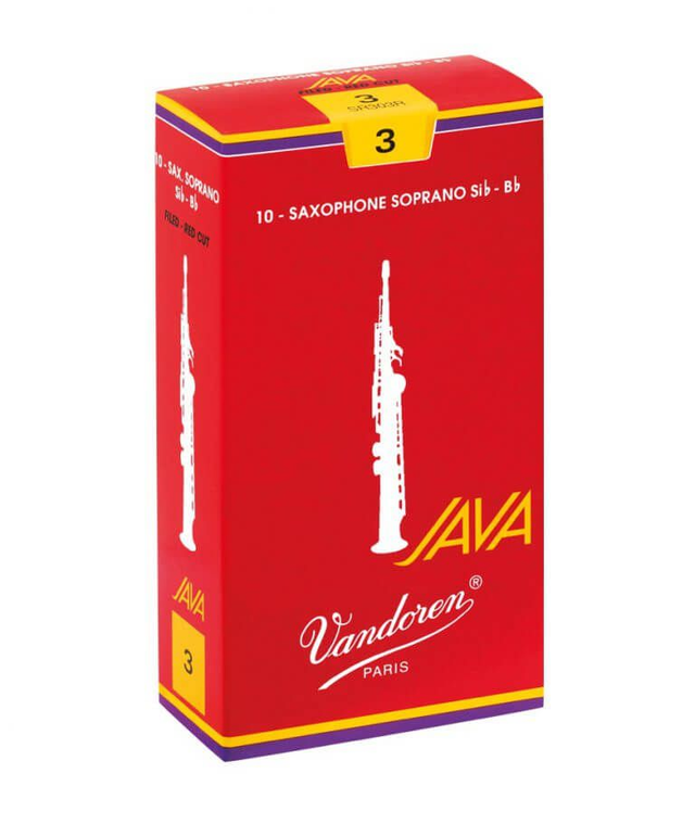 Anches Java « Filed – Red Cut » pour Saxophone Soprano 