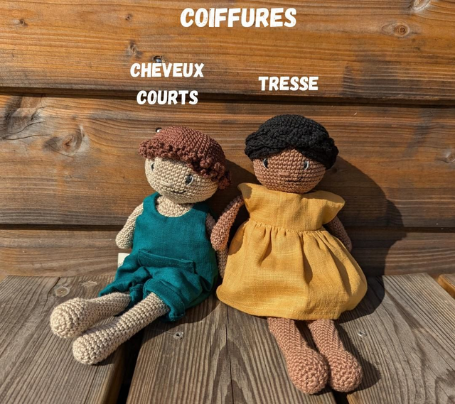 Poupée personnalisable de Noël