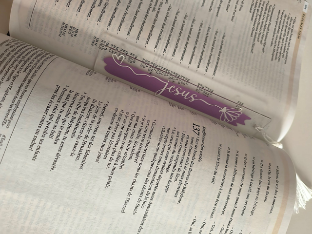 Marque-page "Jésus"