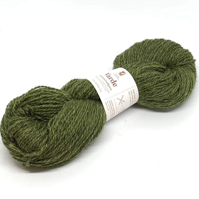 Varde Pelsullgarn 0118 - Olive Green