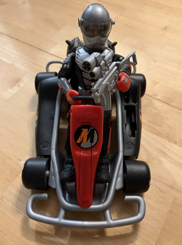 Vintage 2000 Action Man Kart Extreme with Figure