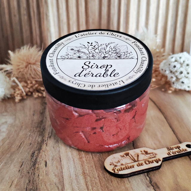 Chantilly parfumé Sirop d&#039;érable