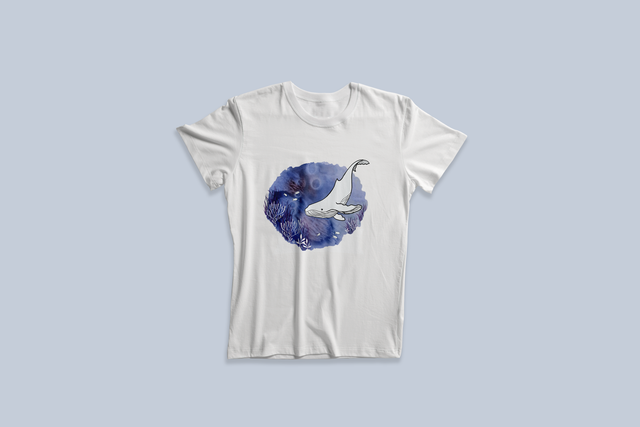 T-shirt enfant " Baleine "