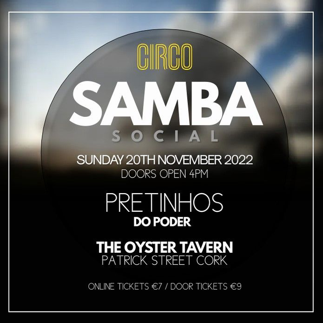 SAMBA SOCIAL Sunday 20/11/22 por CIRCO