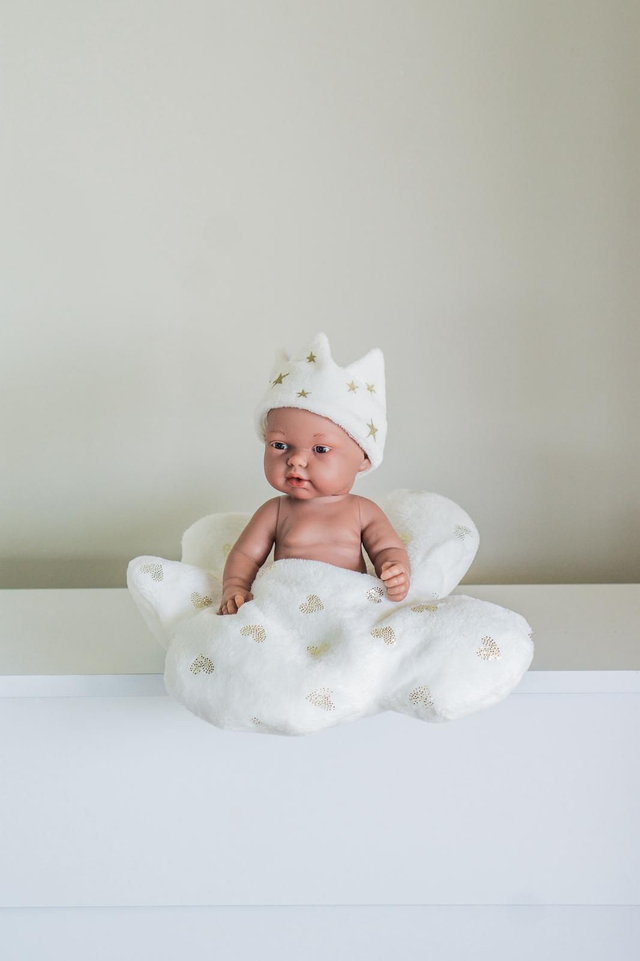 Poupée rêveuse coton
