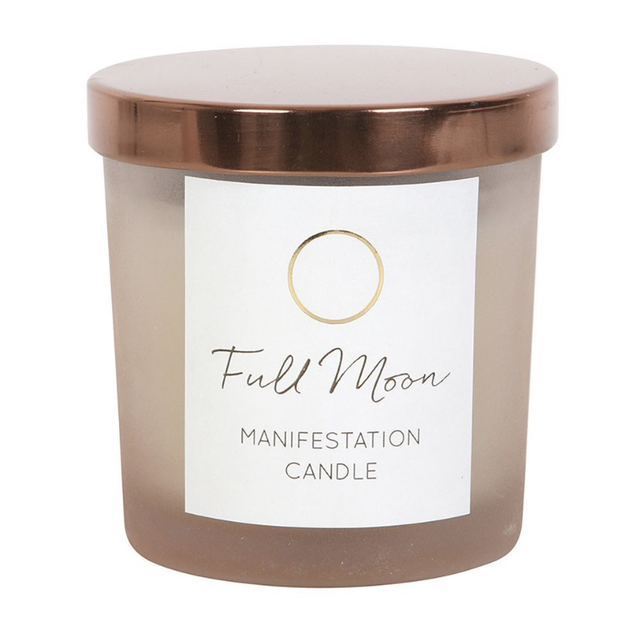 Full Moon Eucalyptus Crystal Candle