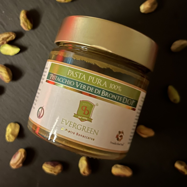 Pistazienmus mit Pistacchio Verde di Bronte D.O.P