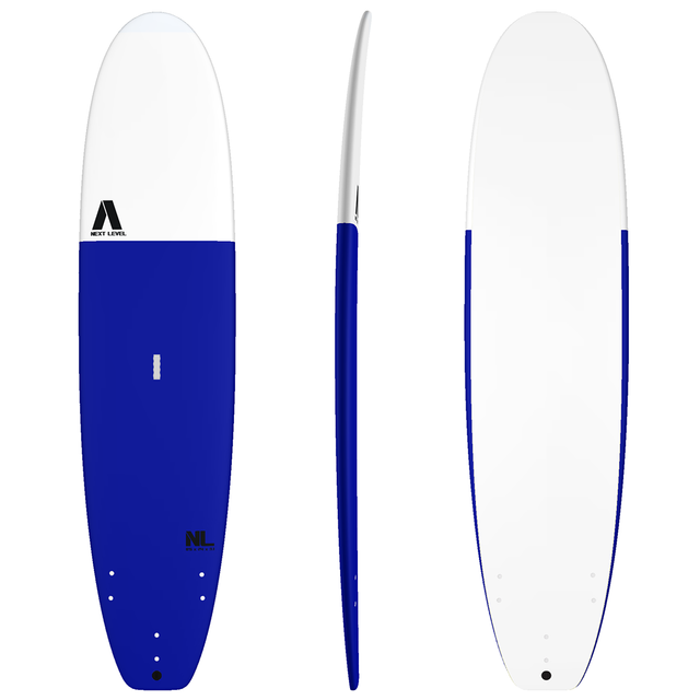 8&#039;6 NEXT LEVEL Soft Surfboard Blue