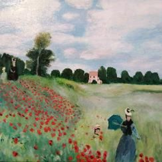 les coquelicots Monet