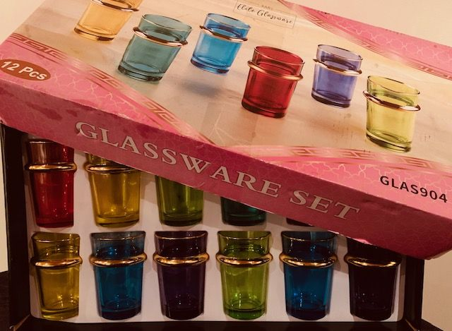 Sierlijke theeglazen